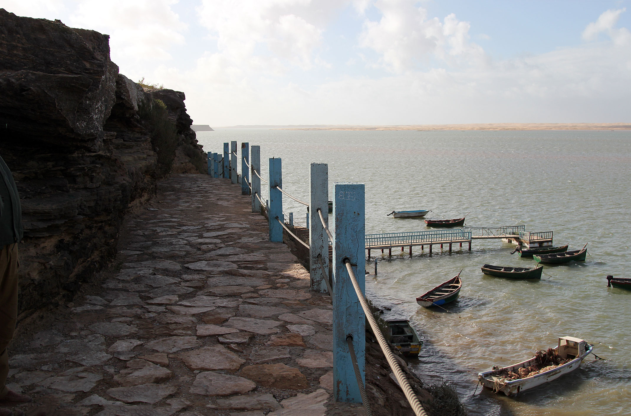 Maroko.Laguna Khenifiss
