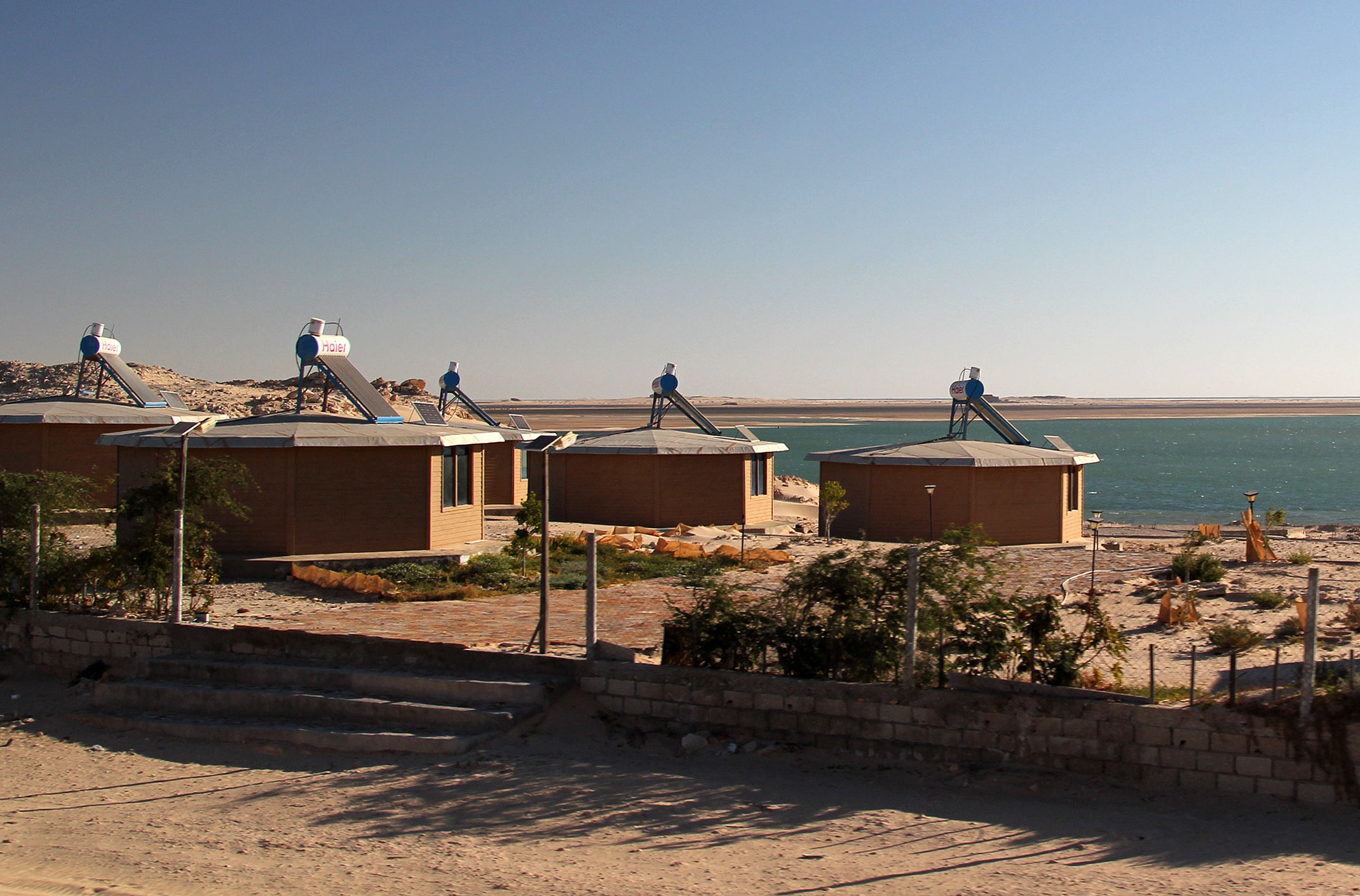 Mauretania.Auberge des Dauphins