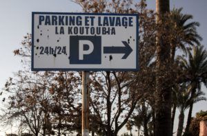 Parking Et Lavage La Koutoubia, Marakesz, Maroko