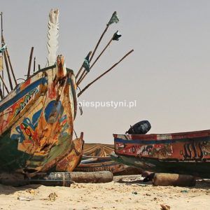 Mauretańskie łodzie - Blog podróżniczy - PIES PUSTYNI