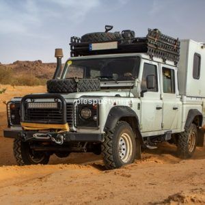 Land Rover Defender 130 – droga do Ksar el Barka - Blog podróżniczy - PIES PUSTYNI
