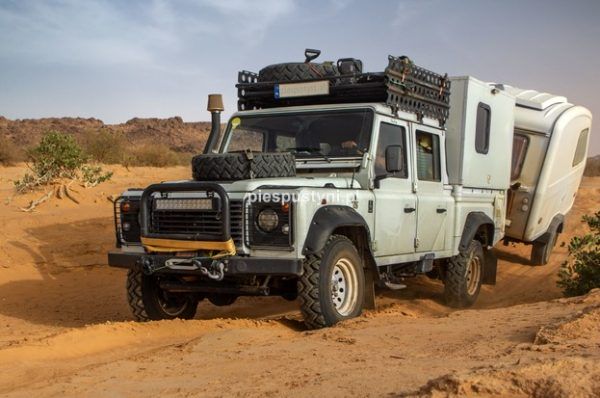 Land Rover Defender 130 – droga do Ksar el Barka - Blog podróżniczy - PIES PUSTYNI
